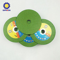 Disque abrasif en oxyde d'aluminium haute dureté de 4 pouces pour meuleuse d'angle, disque de coupe, personnalisable OEM 36 # -120 #   Graine de 1,2 mm d'épaisseur