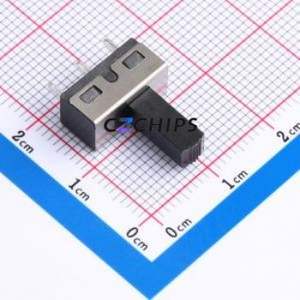 SS-12D10-G100 Slide Switch Through hole Component (THT) Switch Single Pole Double Throw Rectangle Pin Header PC Pin 12.7mm - Product Image 1