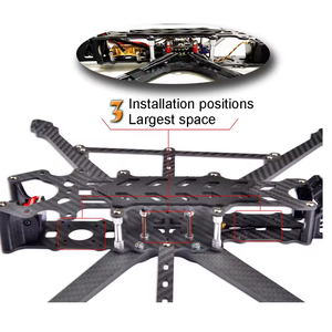 10-Inch Carbon FPV Corrida Drone Kit Quadro Com <span class=keywords><strong>3</strong></span>,5 kg de carga útil e 15-20km Faixa 3115 Brushless Motors Camera Acessórios - Product Image 4