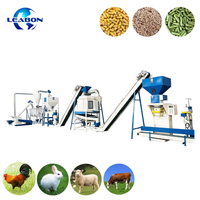 Usine de transformation d'aliments pour animaux populaire en Zambie, 500-1000 kg/h, usine d'aliments pour volailles, machine à granulés d'aliments pour volailles
