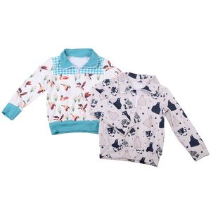 Top Personalizado con Logotipo Bordado, Diseño Libre, Cuello Redondo, Suave y Holgado para Bebés Niñas - Product Image 6