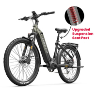 Vélo de montagne électrique MG600 Lite Sport 250W 36V 720Wh avec batterie au lithium, cadre en alliage d'aluminium et freins à disque hydrauliques