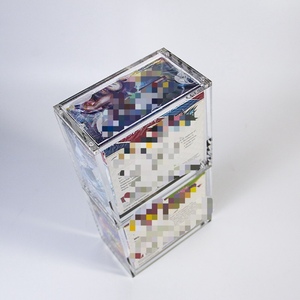 Direct Sale Stackable Acrylic Booster Box Magnetic Top for TCG Card Organization - Product Image 4
