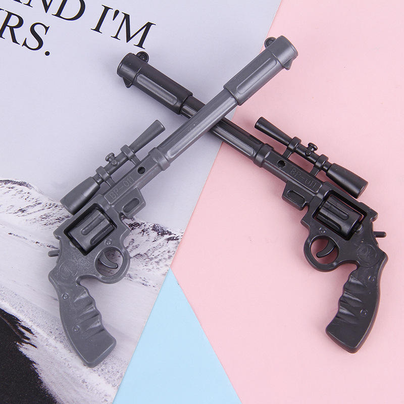 Revolver Bolígrafo (Gris)