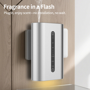 Plug in WiFi Control Lujoso aluminio Aire frío Aceite esencial sin agua Hotel Difusores de aroma - Product Image 5