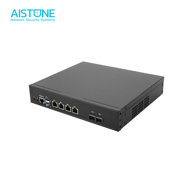 AISTONE Cyber security system J6412/N100 OPNsense pfSense hardware DDR4 4 LAN 2.5 Gbe Soft Router system 4XGbE 2.5G I226-V
