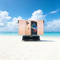 Mur vidéo pliable 7x4m avec panneaux relevables, écran LED mobile pour extérieur, affichage publicitaire, location pour grandes scènes commerciales