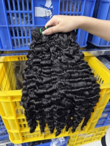 Extensiones de Cabello Indio Remy 100% de Alta Calidad, Suaves y Duraderas, de Donante Birmano, Cabello Indio Virgen de Primera Calidad - Product Image 1