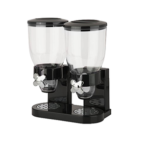 Oferta al por mayor: Contenedores herméticos de doble compartimento para cereales y granos, de grado alimenticio, ideales para cocina. - Product Image 4