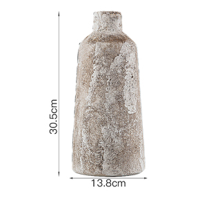 Nouveauté, vase rétro en céramique d'argile rustique antique de style nordique vintage, décoration de ferme - Product Image 4
