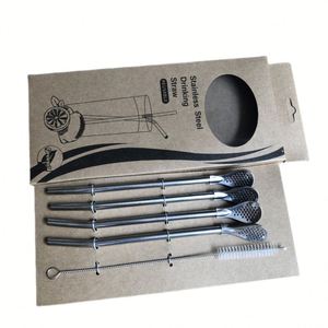 Yerba Mate Tea Bombilla <b>Drinking</b> <b>Straws</b> Set Bombilla Yerba Mate <b>Straw</b> Reusable Stainless Steel <b>Drinking</b> <b>Straws</b> with Filter Spoon - Product Image 3