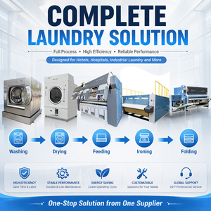 Equipo <span class=keywords><strong>de</strong></span> Lavandería Comercial <span class=keywords><strong>de</strong></span> Alta Resistencia <span class=keywords><strong>de</strong></span> 15 kg a 150 kg, Lavadora y <span class=keywords><strong>Secadora</strong></span> Industrial para <span class=keywords><strong>Ropa</strong></span> <span class=keywords><strong>de</strong></span> Hotel - Product Image 3