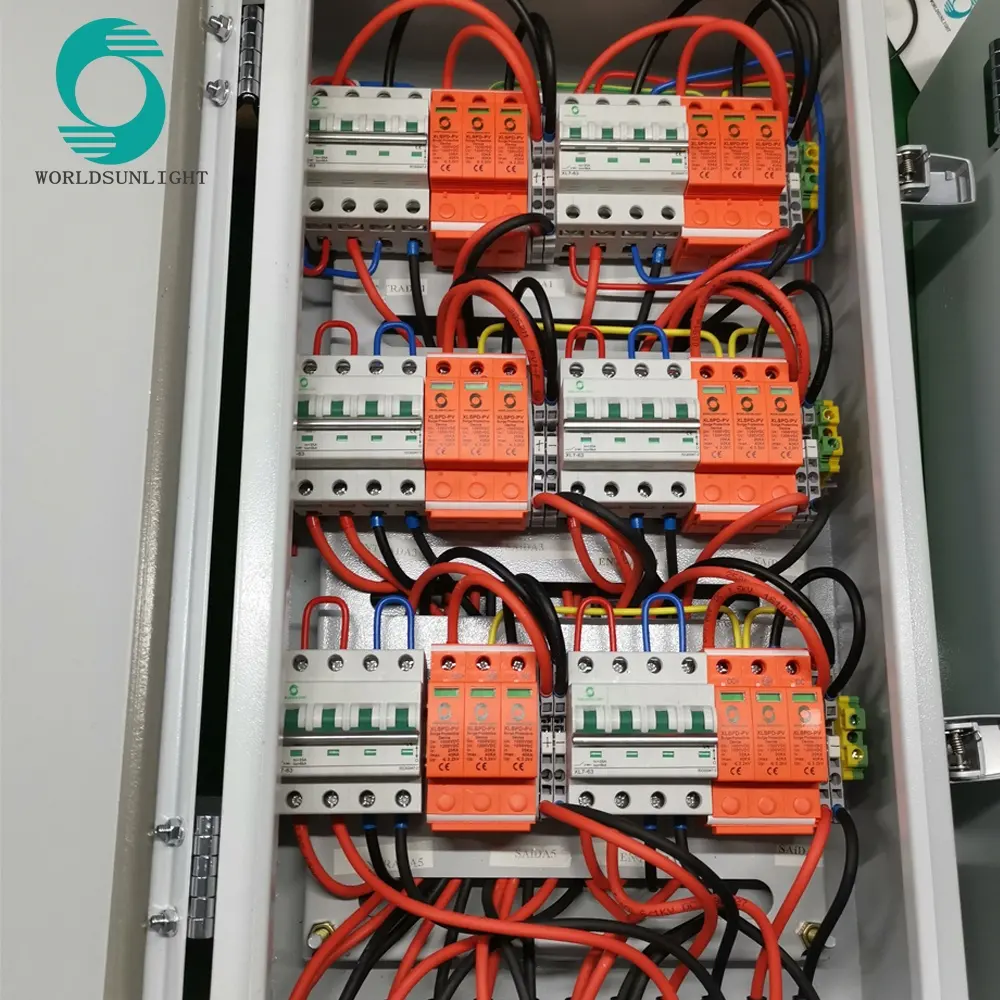 Caja de conexiones de energía solar, matriz pv, caja de conexiones pvcombinable, ip67