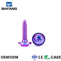 M6 M8 Bunte Regenbogen-Titan-Torx-Selbstschneidende Schrauben Titan-Schrauben für Surron Light Bee Ultra Motorrad-Befestigungselemente