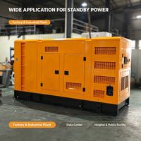 Groupe électrogène diesel silencieux Yuchai 300 kW 375 kVA triphasé insonorisé avec ATS pour alimentation de secours d'usine et de centre de données CE