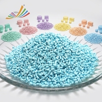 Masterbatch de couleur bleue de haute qualité pour PP, PE, HDPE, LDPE, LLDPE – Colorant plastique personnalisé pour le moulage alimentaire et le film soufflé