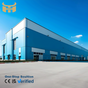 प्रीफैब्रिकेटेड स्टील बिल्डिंग उच्च गुणवत्ता वाले स्टील स्टोरेज छत ट्रस गोदाम धातु शेड स्टील भवन - Product Image 1