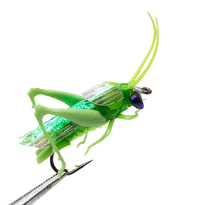 Señuelos de Saltamontes Moscas Secas para Pesca, Cebos de Insectos para Carpa, Trucha, Muskie, Material para Atado de Moscas y Pesca con Mosca - Product Image 4