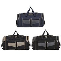 Sac de voyage personnalisé de grande capacité 65L, imperméable, pliable, sac de voyage pour la nuit, sacs de voyage pour hommes et femmes
