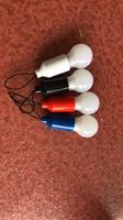 Sac à dos Mini LED Ampoule Porte-clés Bonbons Couleur Flash Lampe Porte-clés Nouveauté Voiture Illuminer Pendentif Porte-clés Cadeau