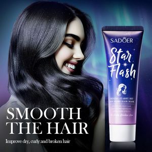 มาส์กผม SADOER Bright Starry Sky แบ<span class=keywords><strong>บ</strong></span>ไม่ต้องล้างออก <span class=keywords><strong>บ</strong></span>ำรุงเส้นผม ช่วยให้ผมชุ่มชื้นและเรีย<span class=keywords><strong>บ</strong></span>ลื่น - Product Image 5