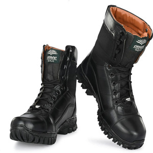 Bottines en cuir tendance pour hommes, respirantes, confortables, élégantes, pour un usage quotidien, avec semelle extérieure en caoutchouc durable - Product Image 3