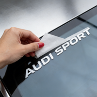 Autocollant de voiture personnalisé TEDDY, logo 3D UV, autocollant de voiture holographique facilement amovible, imperméable