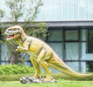Centre commercial extérieur <span class=keywords><strong>Jurassic</strong></span> <span class=keywords><strong>Park</strong></span> et décoration de sculptures de dinosaures dans le parc - Product Image 2