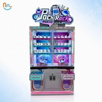 Joy2fun Pochi Rock Machine de jeu d'arcade de centre commercial avec jeu de balle, machine à prix et distributeur de cadeaux