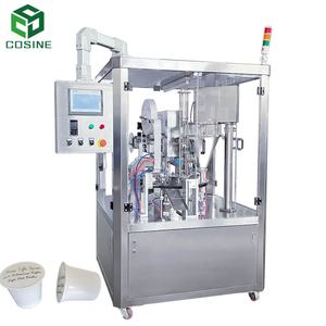 Cápsula de café Nespress pequeña de aluminio vacía de forma personalizada con máquina de embalaje de tapa - Product Image 3