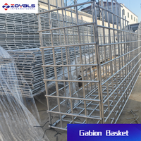 Clôture décorative en gabions, treillis soudé, galvanisé à chaud, revêtement PVC, écran d'intimité en pierre, installation facile