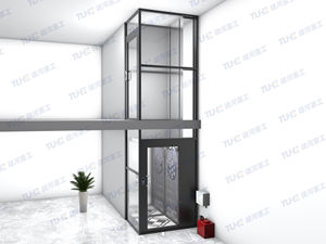 Huichuang <span class=keywords><strong>barato</strong></span> hidráulico hogar elevador doméstico 2/3/4 pisos Interior Exterior hogar elevador para 6 personas - Product Image 2