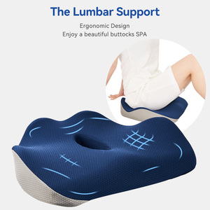 <span class=keywords><strong>Coussin</strong></span> orthopédique YM-C314 en mousse à mémoire de forme <span class=keywords><strong>pour</strong></span> soulager la douleur du coccyx, chaise de bureau, fauteuil roulant, siège de <span class=keywords><strong>voiture</strong></span>, sciatique, hémorroïdes, douleurs dorsales - Product Image 1