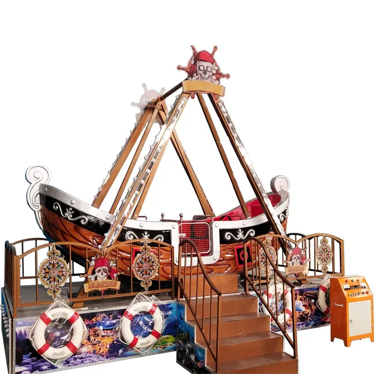 Funfair Mini nave pirata in vendita attrezzature per parchi giochi all'aperto commerciali