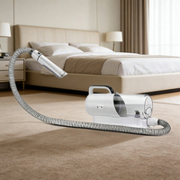 Kit de toilettage pour animaux de compagnie électrique professionnel en ABS, aspirateur 2L, élimination des poils de chien, moteur puissant à faible bruit