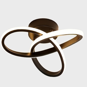 Lampada da Soffitto LED in Alluminio Moderna e Minimalista per Corridoi, Ingressi e Passaggi, Illuminazione Decorativa Creativa Personalizzata - Product Image 5