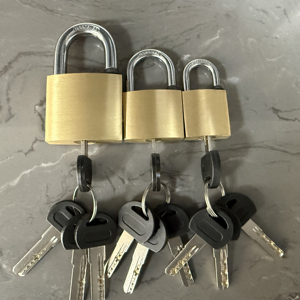 <span class=keywords><strong>Candado</strong></span> <span class=keywords><strong>de</strong></span> Latón para Ordenador <span class=keywords><strong>de</strong></span> Alta Seguridad, Resistente a Cortes, Impermeable, <span class=keywords><strong>de</strong></span> 30 mm, 40 mm, 50 mm - Product Image 3