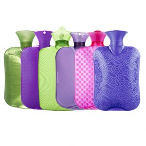 Bouillotte en caoutchouc la moins chère, avec housse en peluche super douce, grande capacité - Product Image 2