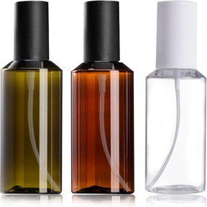 Custom logo Printing Luxury PET 100ml 150ml Refillable PET Plastic Skincare Bottles Empty Toner Cosmetic <b>Containers</b> - Product Image 1