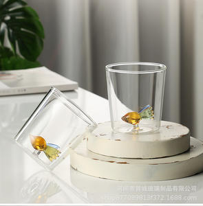 Bouteille d'eau froide grande capacité en verre borosilicate haute qualité, design mignon et bombé, pour usage domestique - Product Image 3