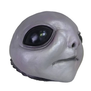 Máscara de látex Alien Platinum Son estilo Elden Ring, máscara completa para disfraz de Halloween, accesorios DIY, uso en las cuatro estaciones - Product Image 3
