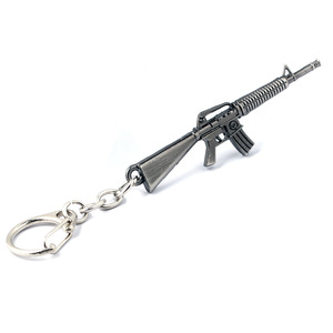 Mini Llavero Modelo de Pistola de Juego de 6cm, Llavero de Juego CF CS:GO, Mini AK47 M4A1 <span class=keywords><strong>M16</strong></span>, Colgante de Modelo de <span class=keywords><strong>Arma</strong></span>, Accesorio para Llaves de Bolsa - Product Image 5