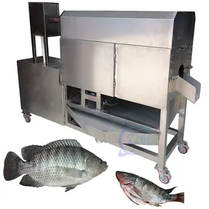Machine automatique de filet de poisson de 380V 50Hz, machine pratique de nettoyage de viscères de poisson