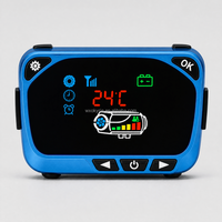 OkyRie HC-K011 Commutateur de chauffage de stationnement numérique LCD, contrôleur de chauffage à air diesel 12V 24V universel pour camion, camping-car, fourgonnette
