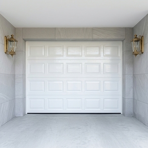 <span class=keywords><strong>Porte</strong></span> de <span class=keywords><strong>garage</strong></span> <span class=keywords><strong>sectionnelle</strong></span> extérieure en acier inoxydable de haute qualité, style moderne, manuelle et sécurisée - Product Image 2