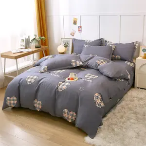 Duvets Bed Cover Fitted Sheets Comforter Sets King Size Luxury Bedding Sets Wholesale Bedsheets Sets,cotton 10 Cotton Quality