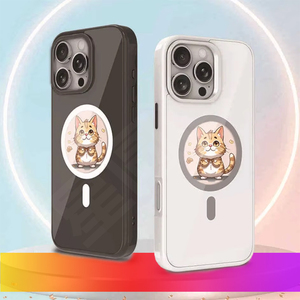 Fundas para Teléfono NFC al por Mayor, Fundas con Pantalla LED Inteligente de Tinta Electrónica, Carcasa de PC para iPhone NFC 14 15 16 Pro Max, Funda Magnética Inalámbrica DIY - Product Image 1