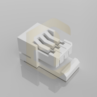 Conector de Cable a Placa HC-NH1.0-2P-20PLT-05, Carcasa de Contacto de Cobre, Nylon y Bronce Fosforoso