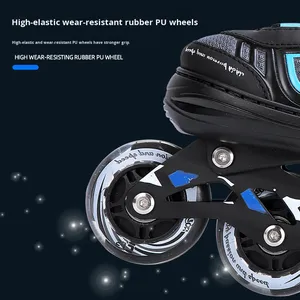 โรลเลอร์สเกตแบบอินไลน์สำหรับเด็กและผู้ใหญ่ - Product Image 4