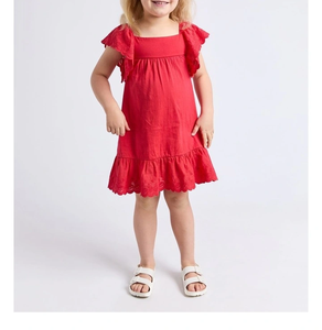 ชุดเดรสผ้าฝ้ายสำหรับสาวๆ สไตล์ทันสมัย คอลเลคชั่นฤดูร้อน ผลิตจากผ้าเนื้อบางเบา น่ารัก ทันสมัย และระบายอากาศได้ดี เหมาะสำหรับใส่ในชีวิตประจำวัน - Product Image 3